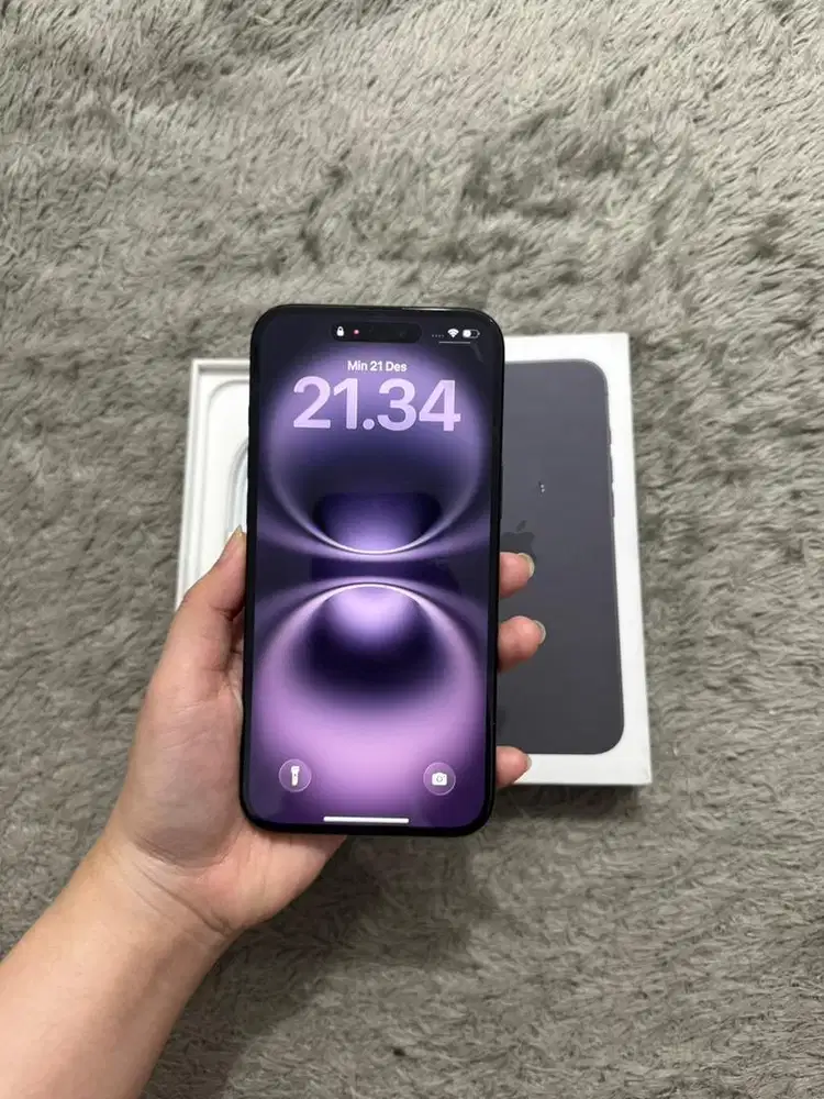 Iphone 16 Plus 128gb Black IBOX Garansi On April 2026