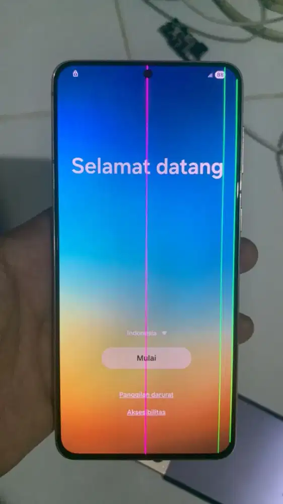 Samsung s21+  kondisi terkunci