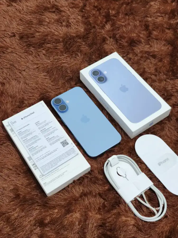 iPhone 17 256GB iBox Like New 2 Minggu Pakai - Mist Blue