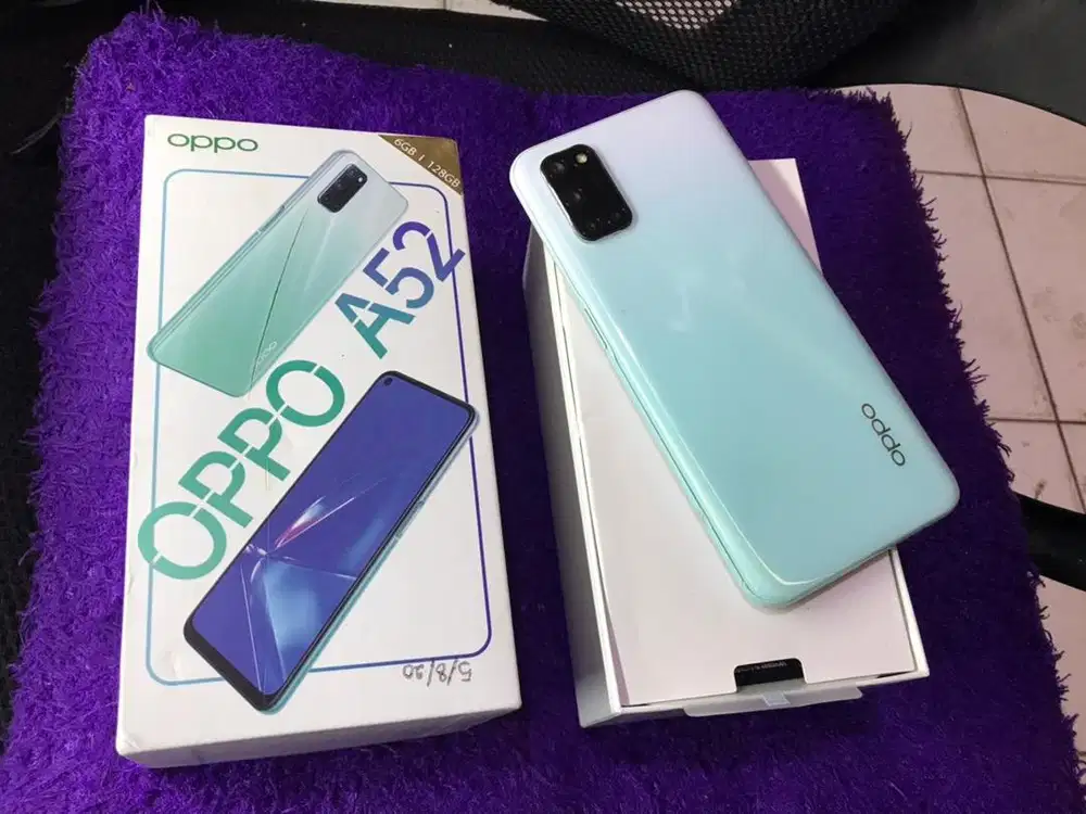 oppo A52 6/128 Fullset resmi