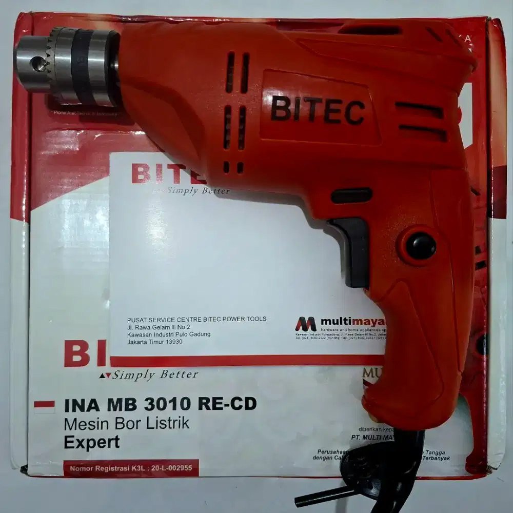 New BITEC mesin bor listrik electric drill expert