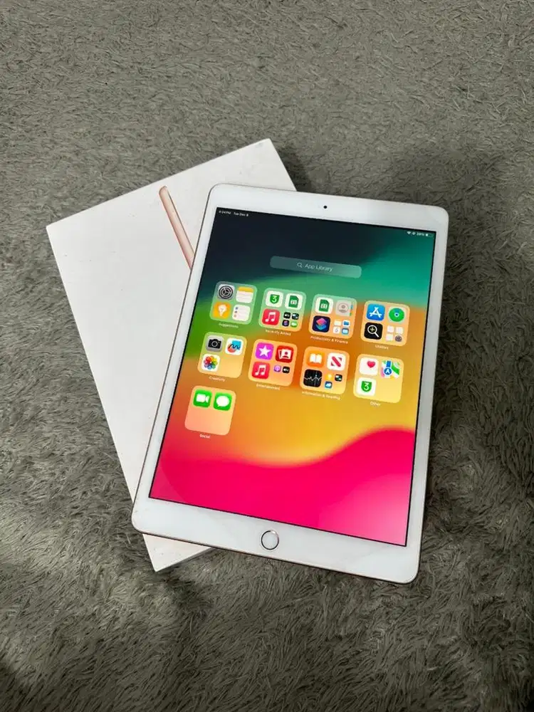 Ipad Gen 8 32gb Gold Inter Wifi Only Mulus Fullset Ori