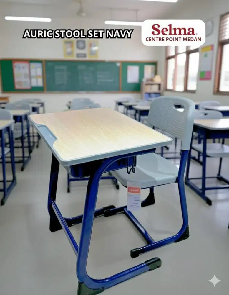 AURIC MEJA SET SEKOLAH