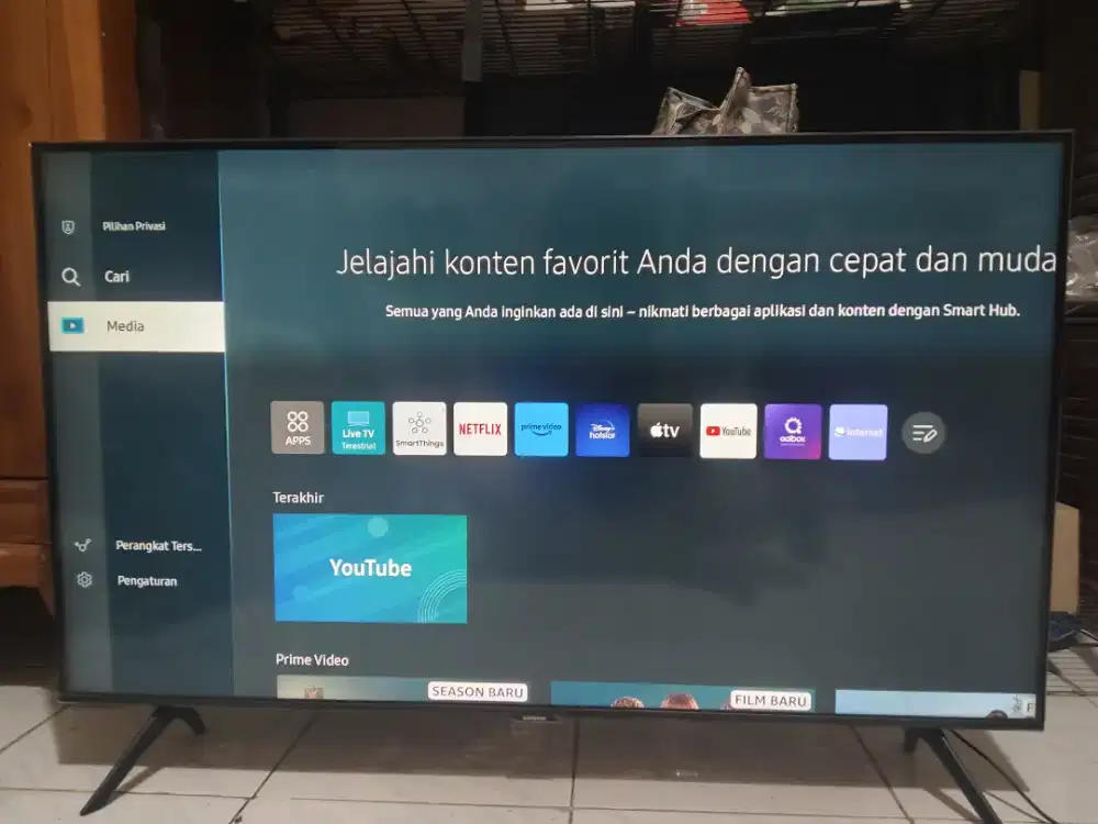 Dbwh Psrn LED Smart TV Samsung 43 Inch 4K Ultra HD UHD UA43CU7000K