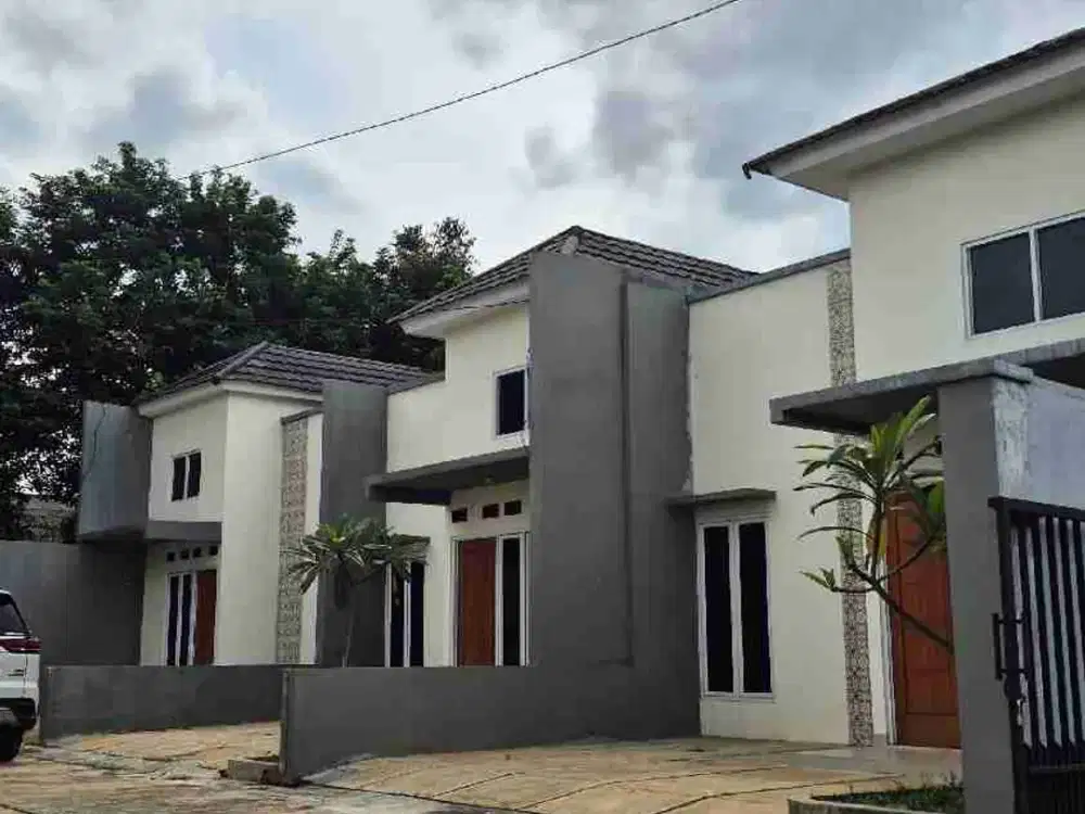Di jual Rumah Baru Free Canopy Bebas Biaya-biaya di setu Bekasi