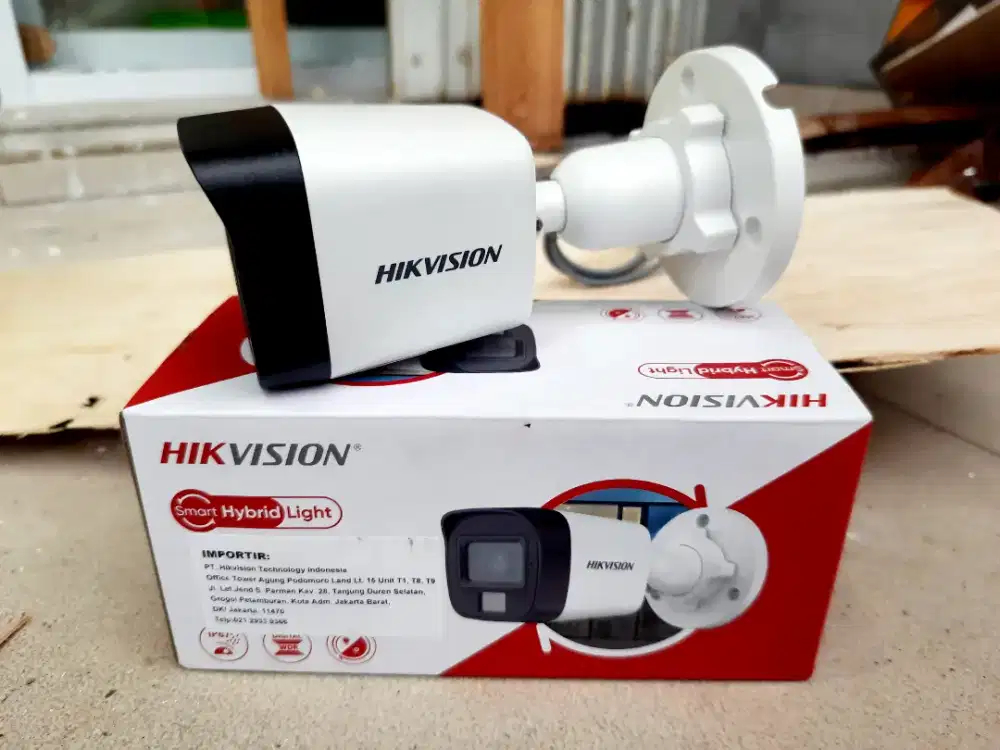 Paket cctv murah hikvision smart hybrid sensor gerak