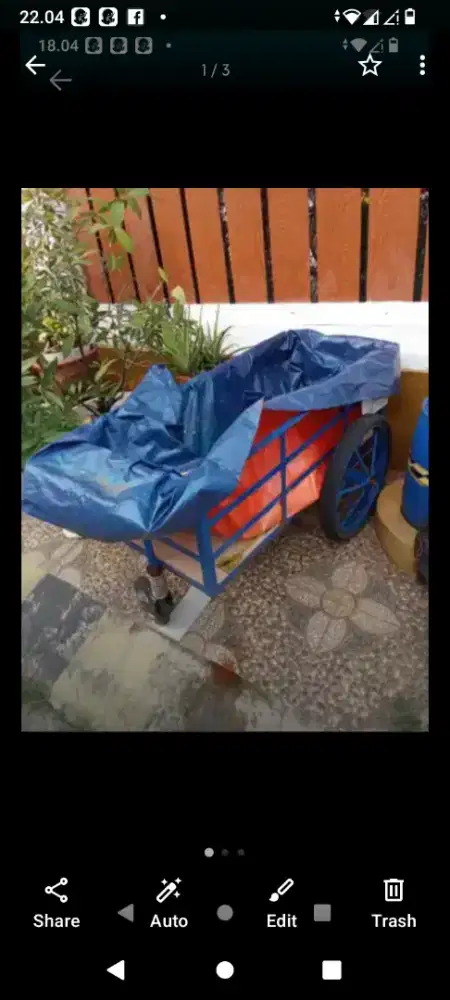 Dijual gerobak jualan