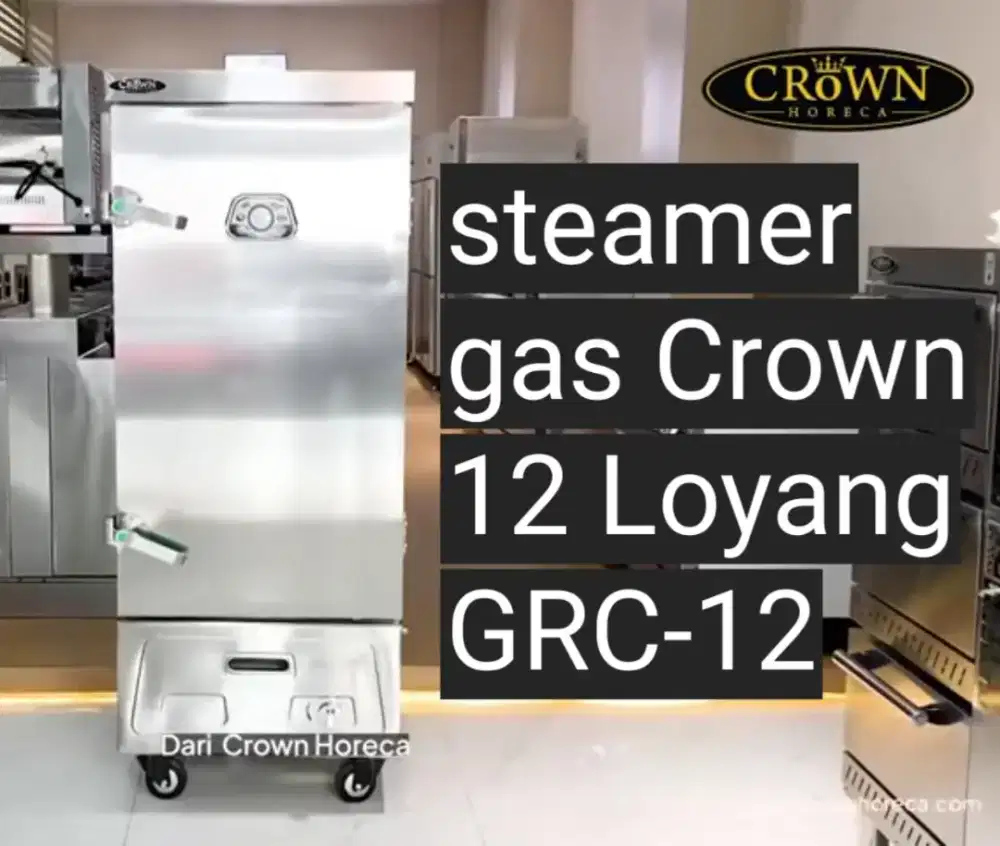 Gas Rice Steamer Penanak Nasi Crown GRC-12