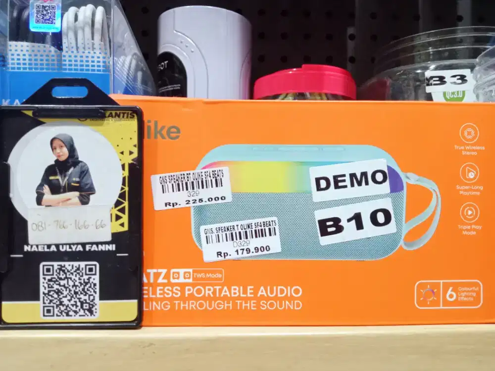 SPEAKER OLIKE SF4 BEATS| ATLANTIS DAHSYAT