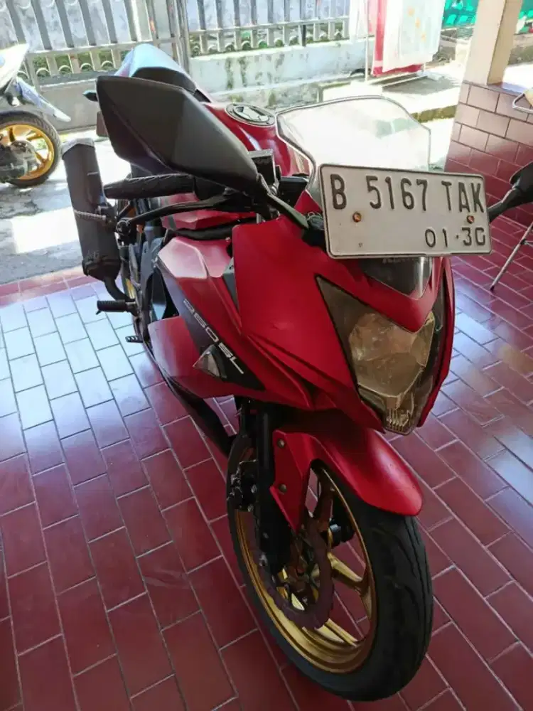 Dijual Kawasaki Ninja SL Mono 250cc Plat Jakarta Timur