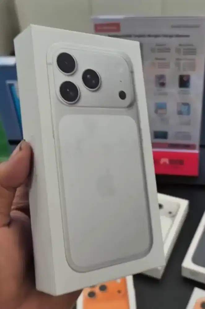 Iphone 17 promax 256 silver resmi promo