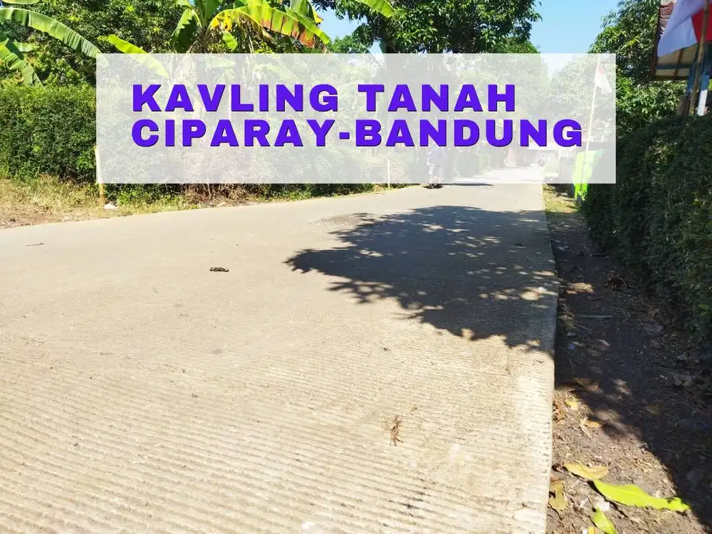 Kavling Ciparay Elok 207 meter – Tanah SHM Siap Bangun