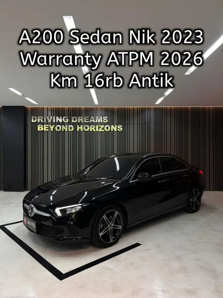 Mercedes Benz A200 Sedan Saloon 2023 Hitam Mercy
