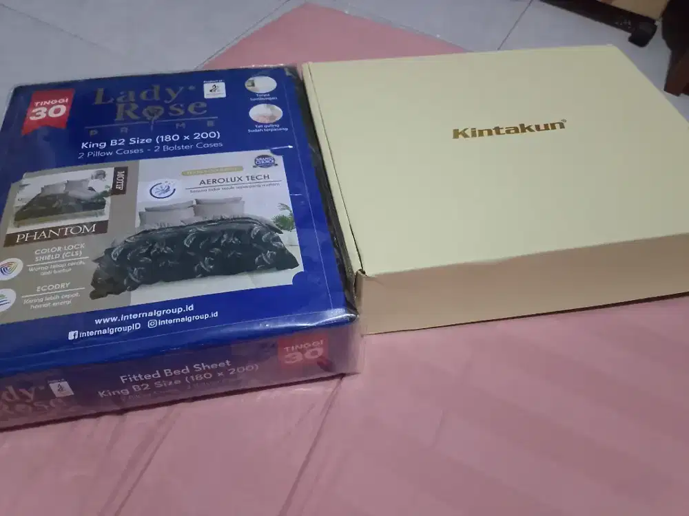 dijual 2 sprei set murah