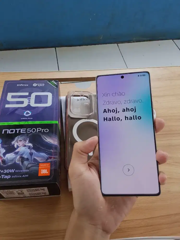 INFINIX NOTE 50 PRO 8/256 FULLSET LIKE NEW