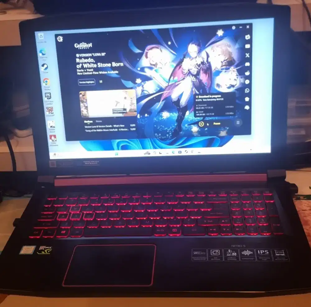 ACER NITRO AN515-52  I7 8750H 16GB