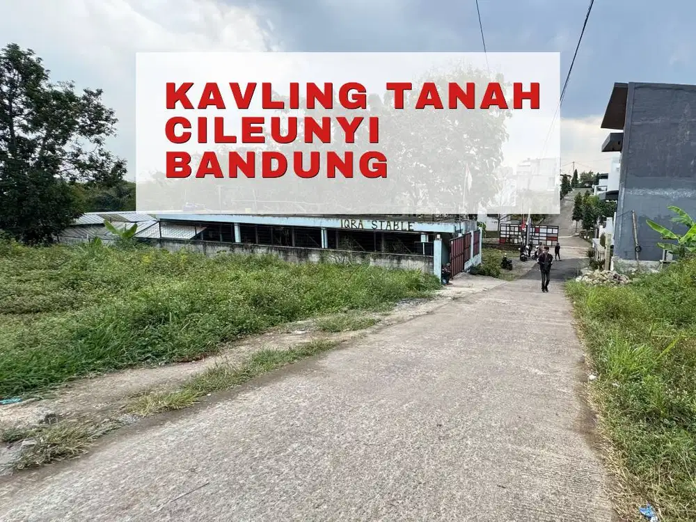 TERSISA 2 KAVLING EKSKLUSIF – SHM SIAP HUNI DI CILEUNYI, BANDUNG