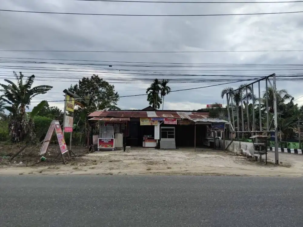 BUTUH UANG - DIJUAL 2 KIOS DAN 1 RUMAH BULATAN