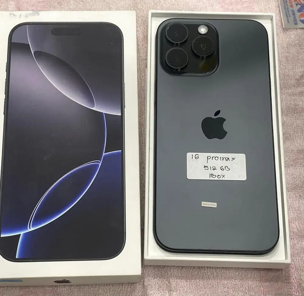 iphone 16 promax 512gb ibox fullset