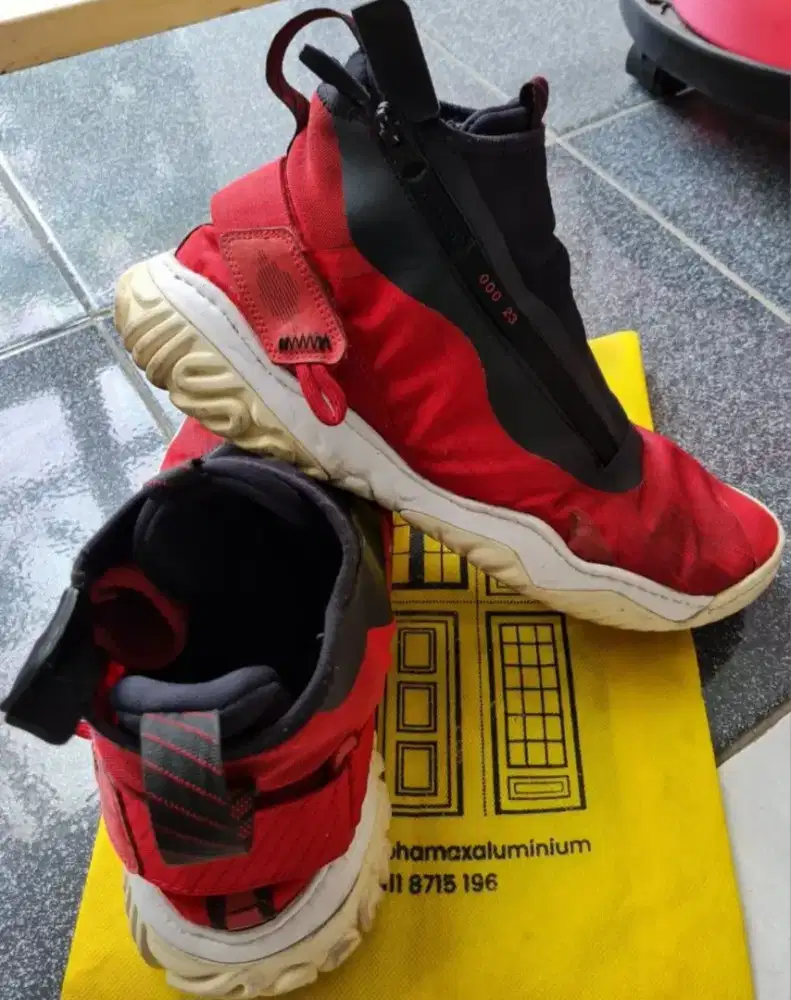 Jordan Proto React Z Gym Red size 43/44 fullset 100% ORI kolpri MURAH