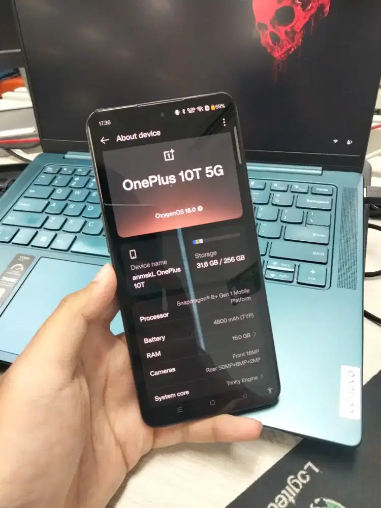 OnePlus 10T 16/256 Moonstone Black