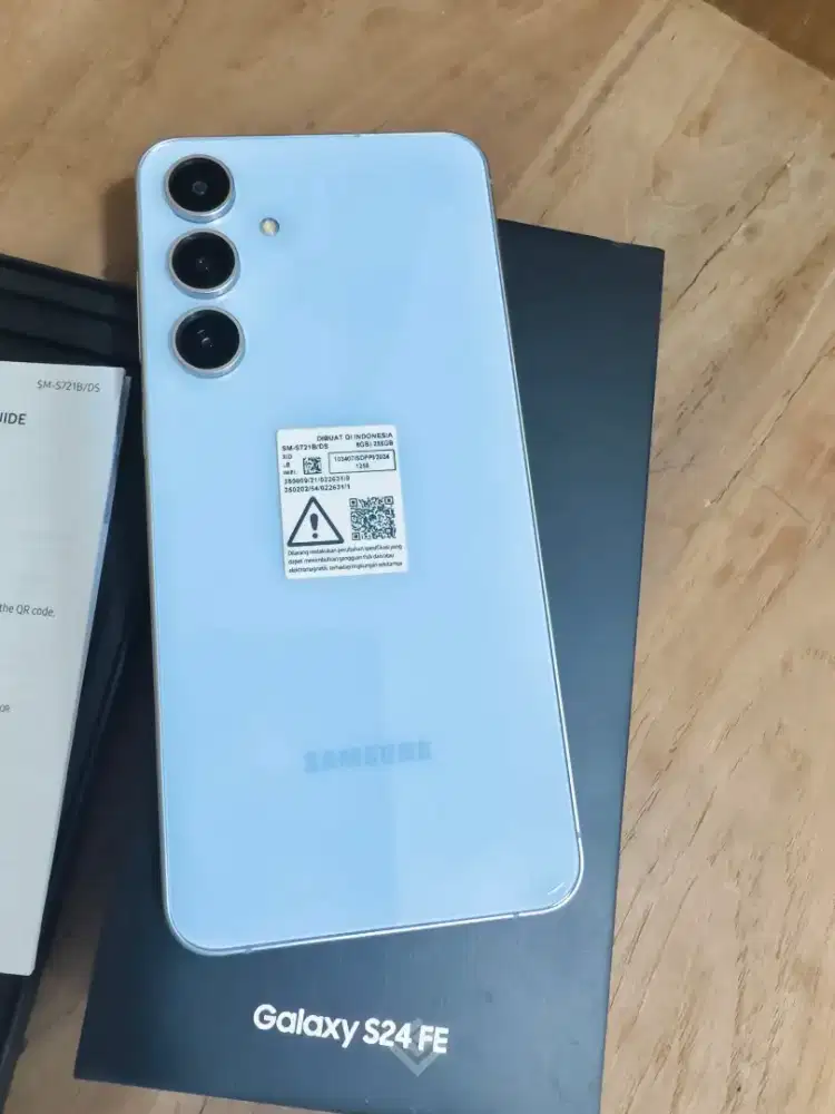 Samsung S24fe 5g 8/256 SECOND resmi feb 2026