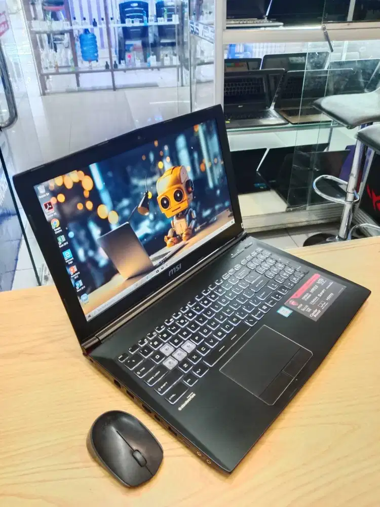 PROMO LAPTOP GAMING MSI GE62 -6QC CORE i7 RAM 16GB SSD 256GB