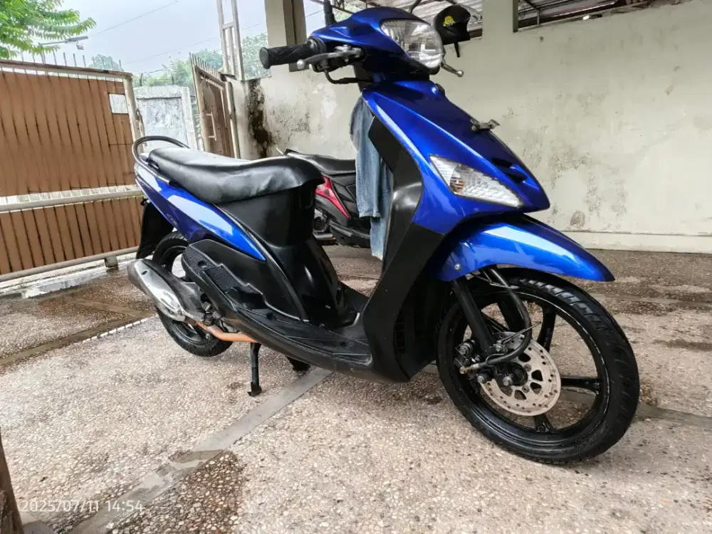 Jual yamaha mio 2008 warna biru