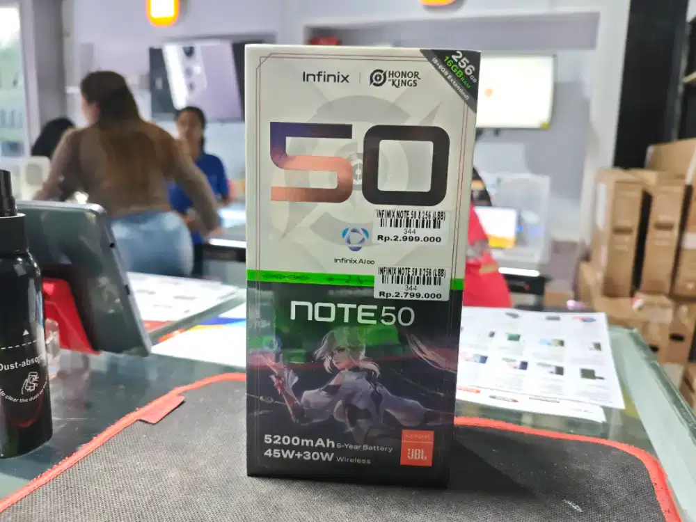 INFINIX NOTE 50 RAM 8+8/256GB ATLANTIS DAHSYAT