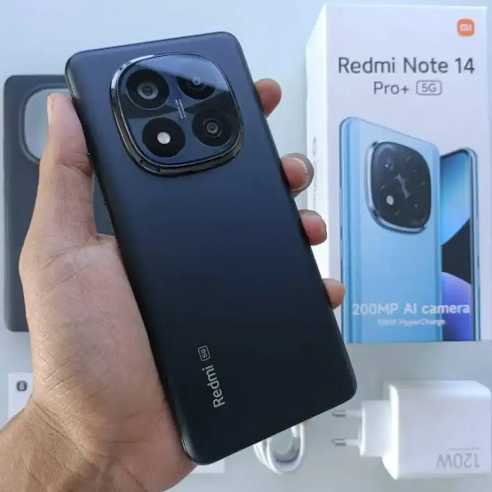 REDMI NOTE 14 PRO PLUS 12/512 BLACK FULLSET MULUS TT BT POCO F7