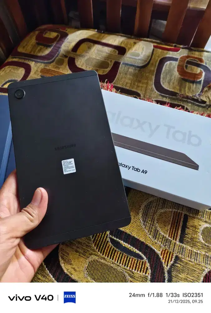 Samsung Tab A9 LTE cellular 4/64gb mulus komplit full ori garansi