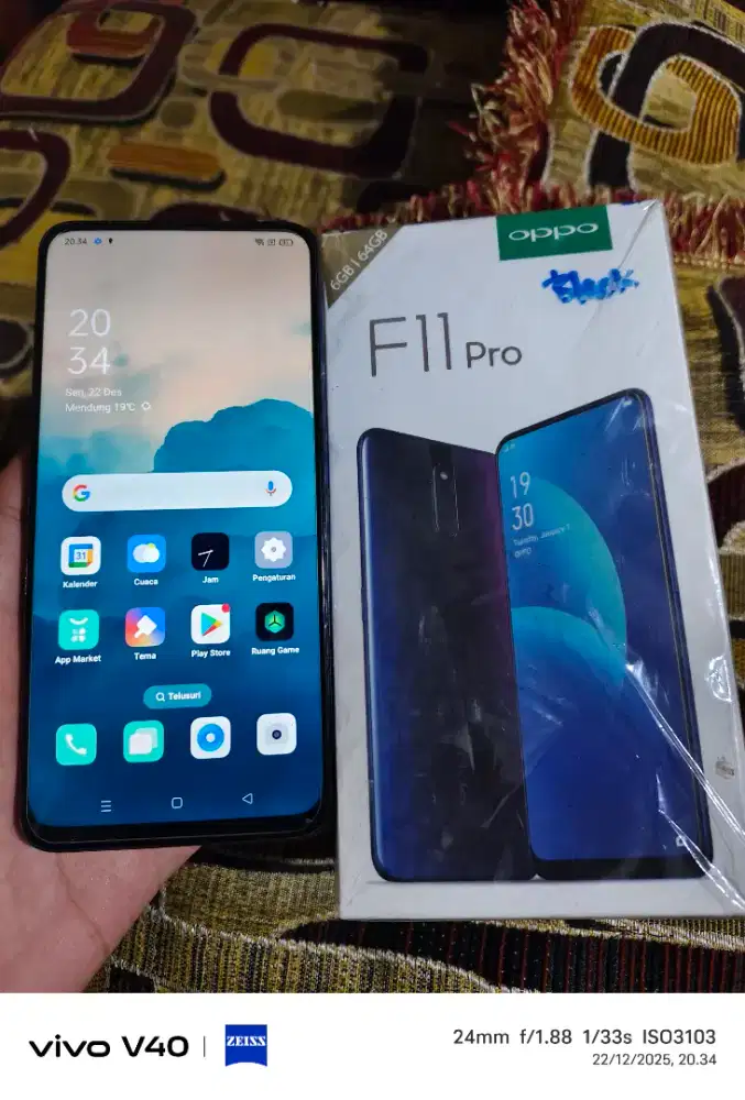 Oppo F11 Pro 6/64gb original resmi Oppo (bukan Refurbish)