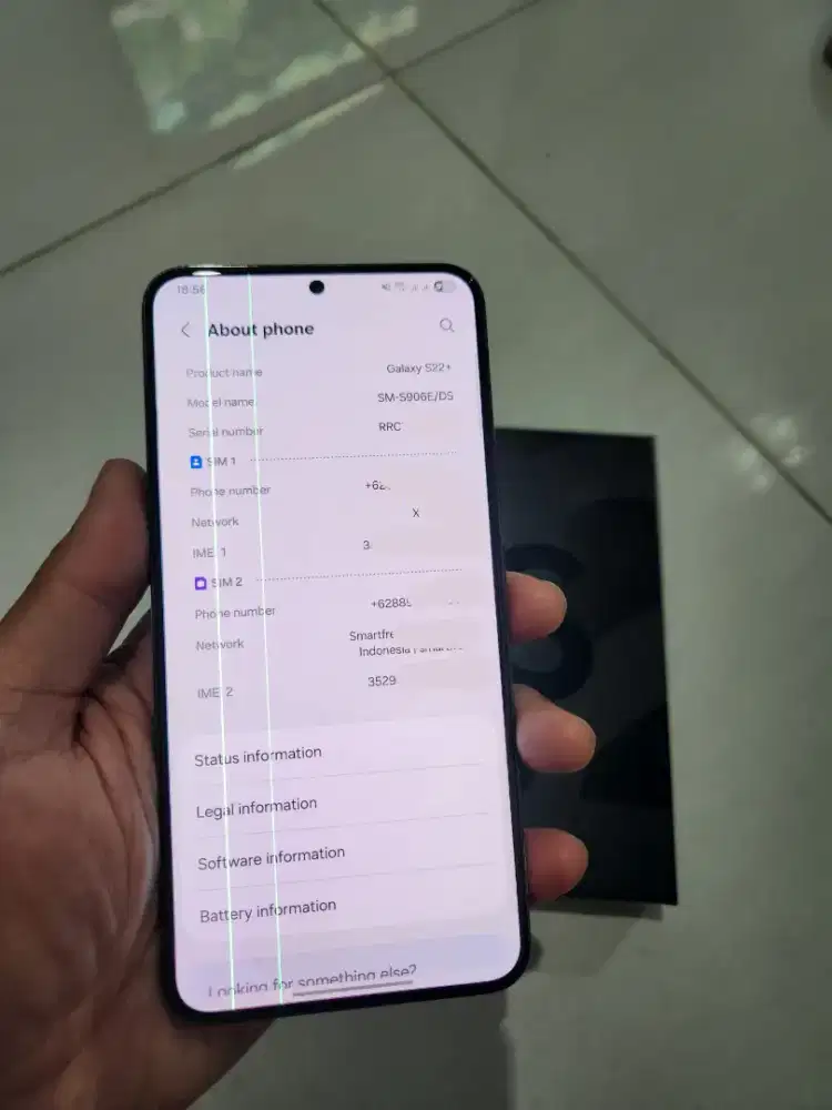 Samsung S22 Plus 5G 256gb SEIN