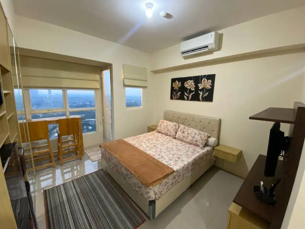 DISEWAKAN APARTEMEN TYPE STUDIO PREMIUM FULLY FURNISHED