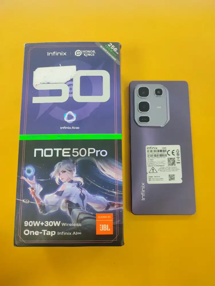 Infinix Note 50 Pro 8/256gb Second Bergaransi Bisa TT