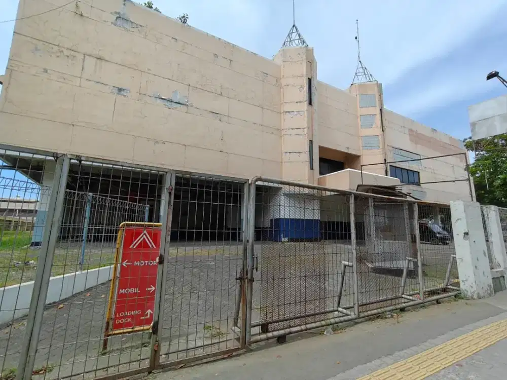 DISEWA GUDANG/ RUANG USAHA KOMERSIL SUNTER LT 4406 M2 PINGGIR JALAN COCOK U/ RESTO SUPERMARKET FUTSALL DLL