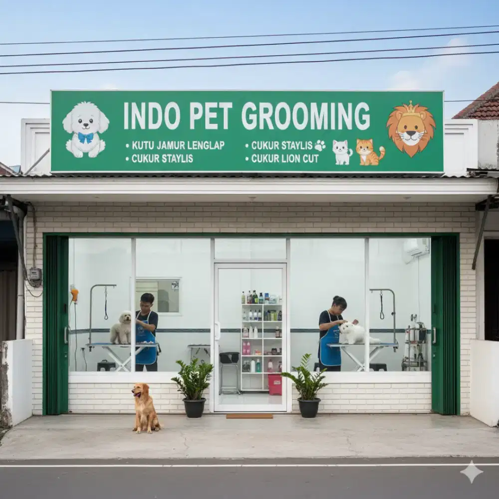Indo pet grooming panggilan