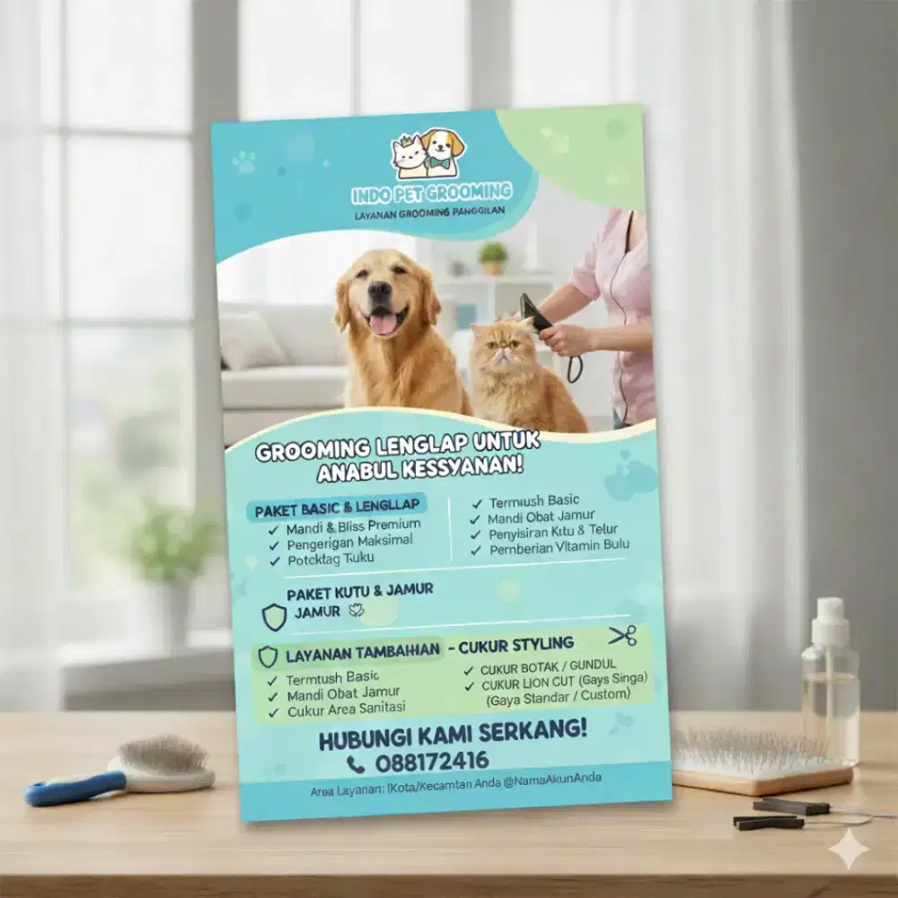 Grooming panggilan termurah