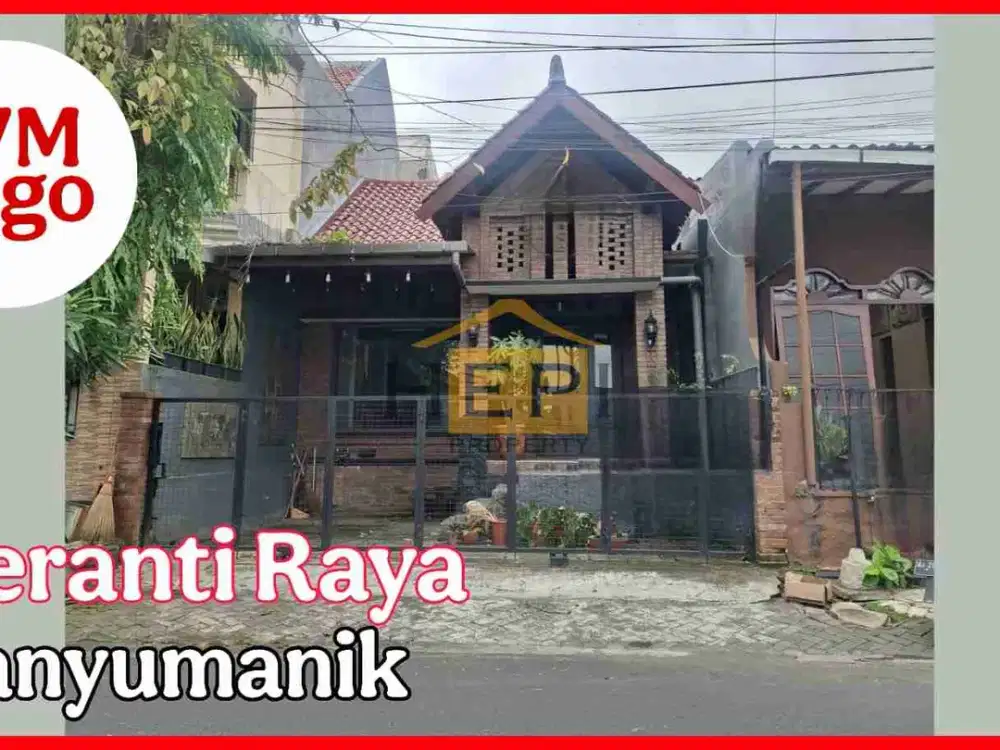 Rumah Dijual Di Jalan Meranti Raya, Padangsari Banyumanik