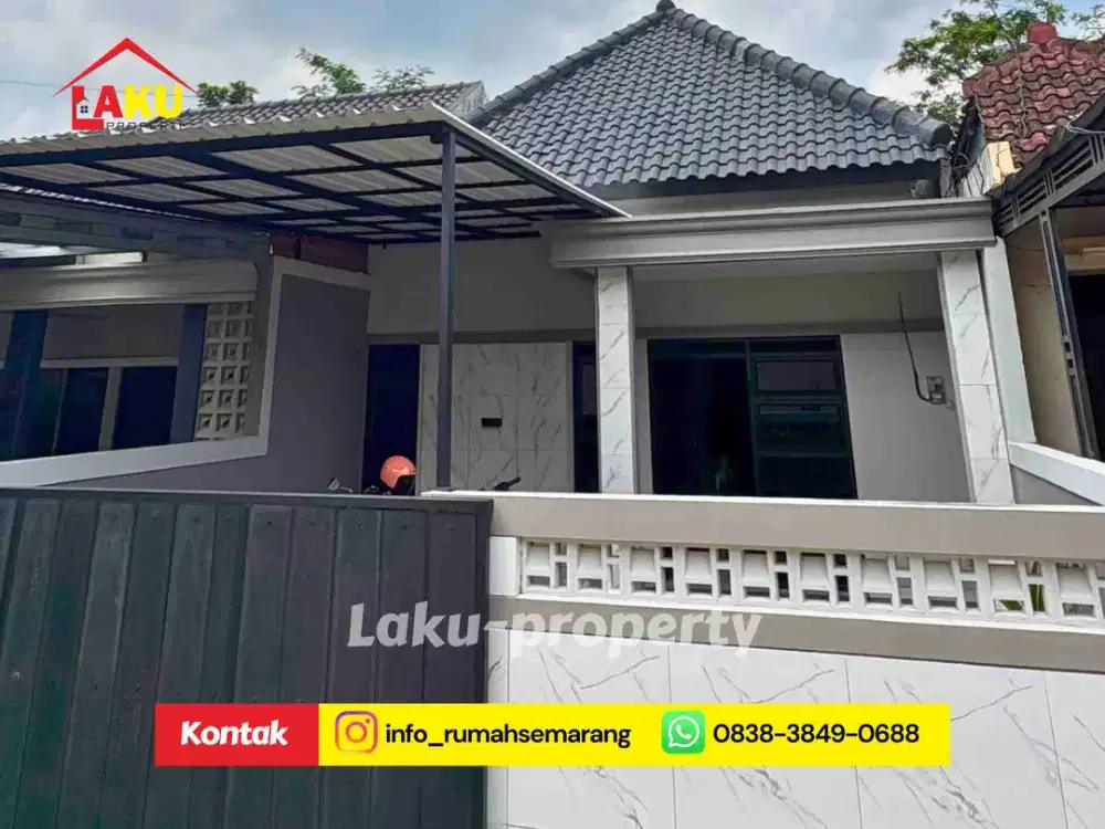 Dijual Rumah baru kalisegoro dekat rusunawa unnes putra gunungpati