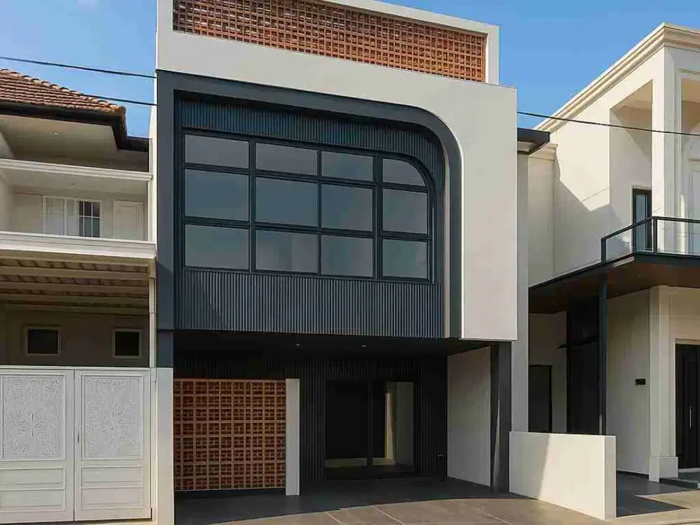 Dari 1,1 M Turun 898 Juta! Rumah 2,5 Lantai Full Rooftop