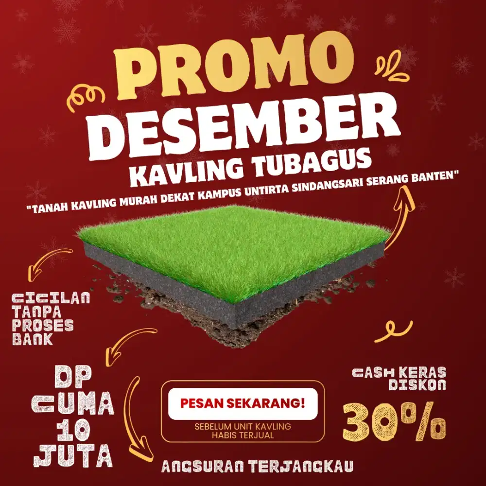 Tanah Kavling Tubagus dekat Untirta