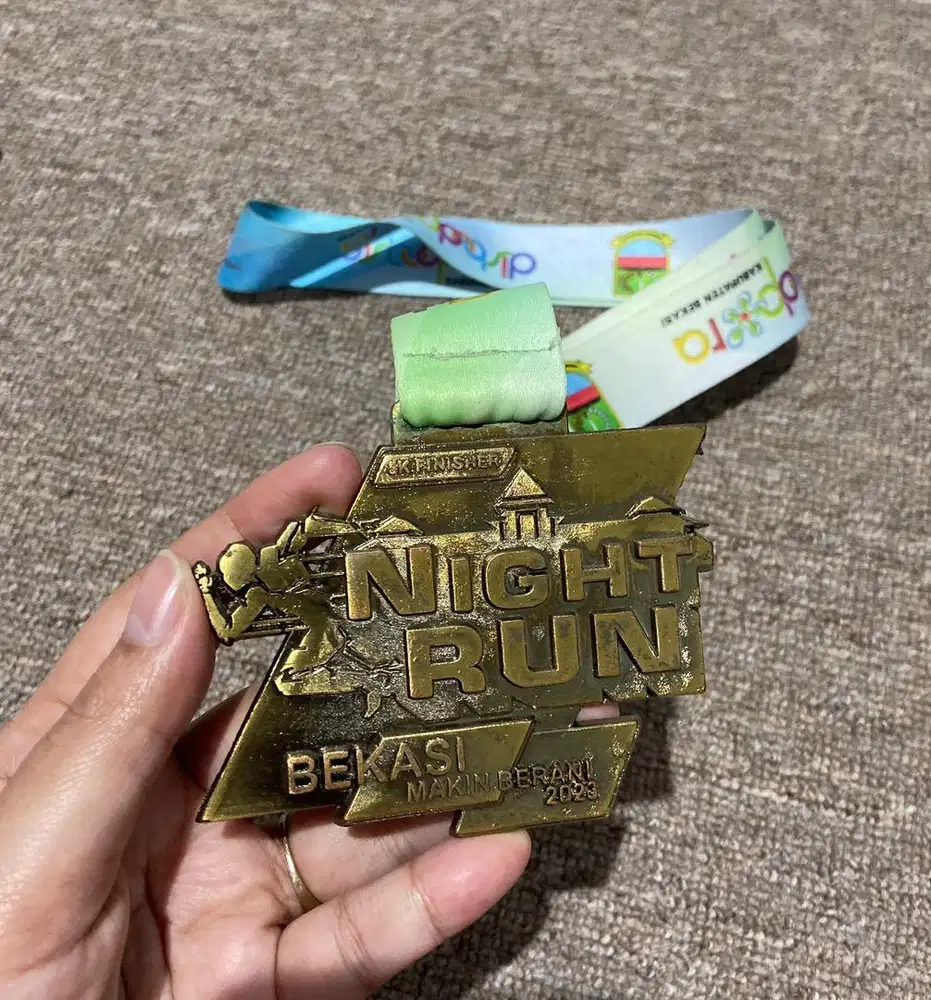 Medali Night Run Bekasi