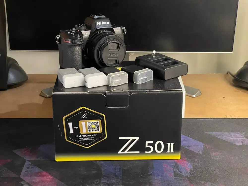 Nikon Z50II kit 16-50mm Masih Garansi + Asuransi + Bonus