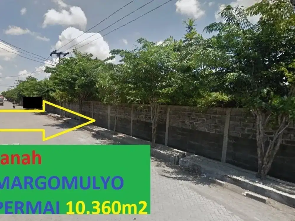 DIJUAL TANAH DI MARGOMULYO PERMAI AKSES KONTAINER LOSS, SHM