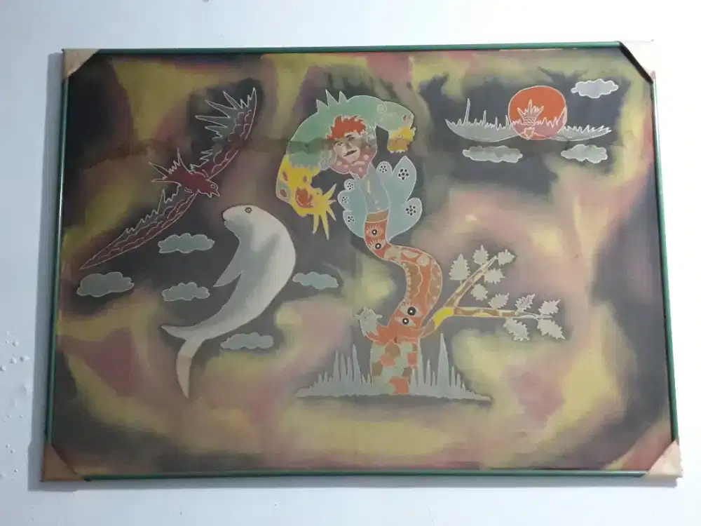 Lukisan Besar Hiasan Dinding