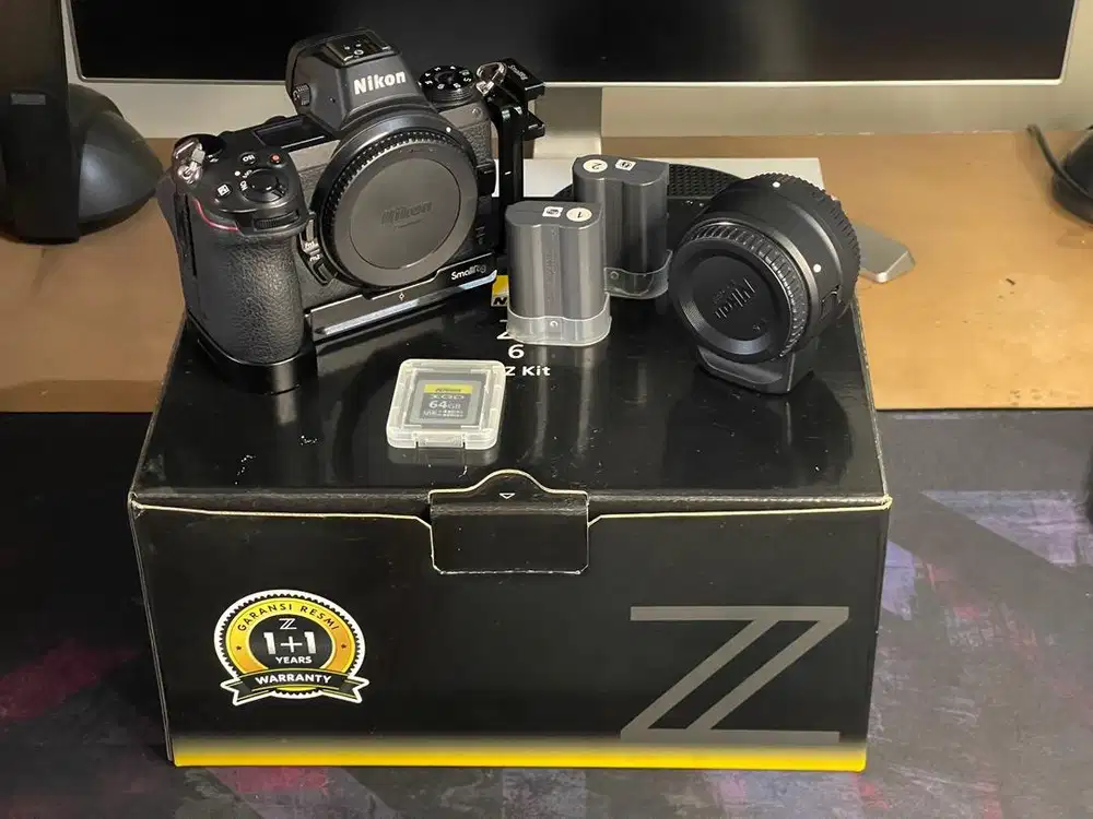 Nikon Z6 FULLSET Ex ALTA + FTZ + XQD 64GB + BONUS