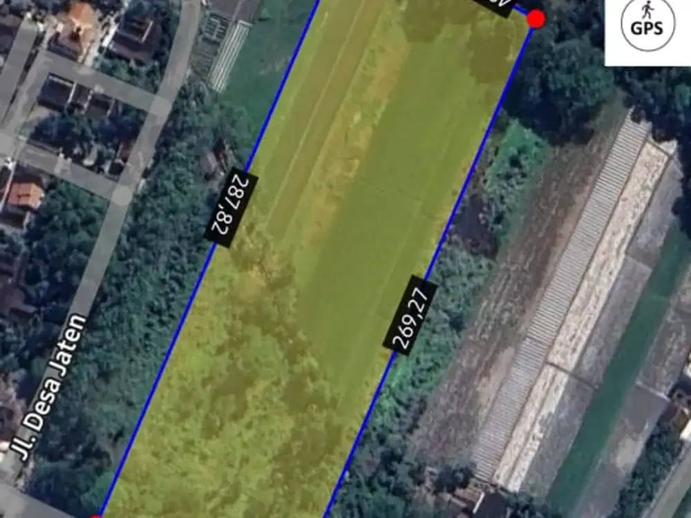 Dijual Lahan Zona Industri Lokasi Karanganom,Klaten Luas 2,3 Hektar