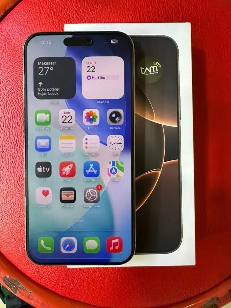 Iphone 16 pro max 256gb ibox