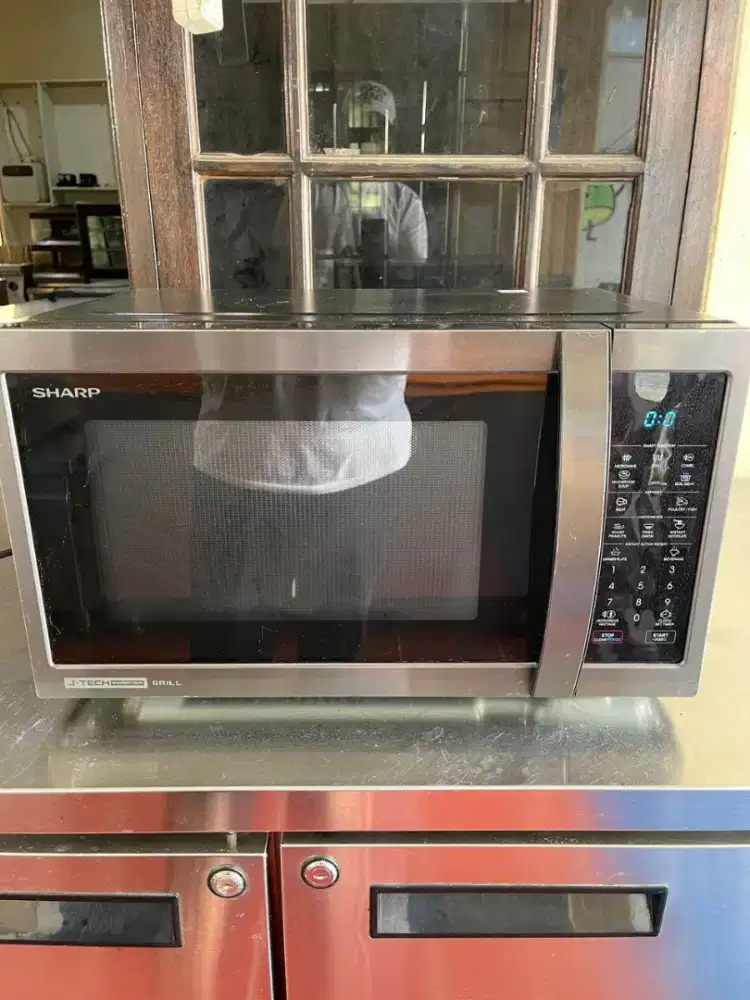 Jual apa adanya microwave Sharp